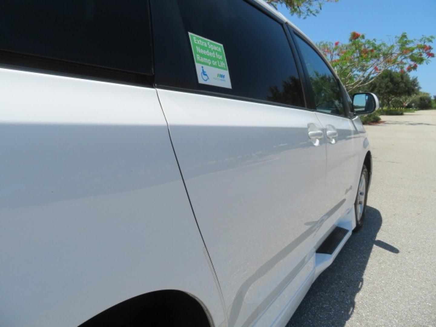 2016 White /Gray Toyota Sienna (5TDKK3DC8GS) , located at 4301 Oak Circle #19, Boca Raton, FL, 33431, (954) 561-2499, 26.388861, -80.084038 - You are looking at Gorgeous Low Mileage 2016 Toyota Sienna LE Braunability XT Handicap Van Wheelchair Van Conversion Van with 26K Original Miles, Power Side Entry Ramp with Kneeling Van Function, Passenger Side Quick Lock System (same as ez lock), Quick Release Front Seats, Floor with L Tracks, Leat - Photo#77